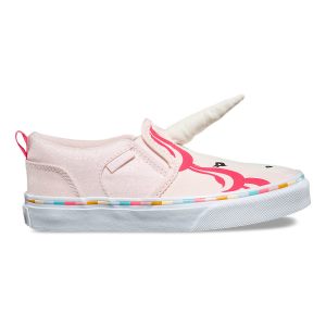 Vans Kiz Çocuk Spor Ayakkabı Asher Unicorn Pembe | 52015-130